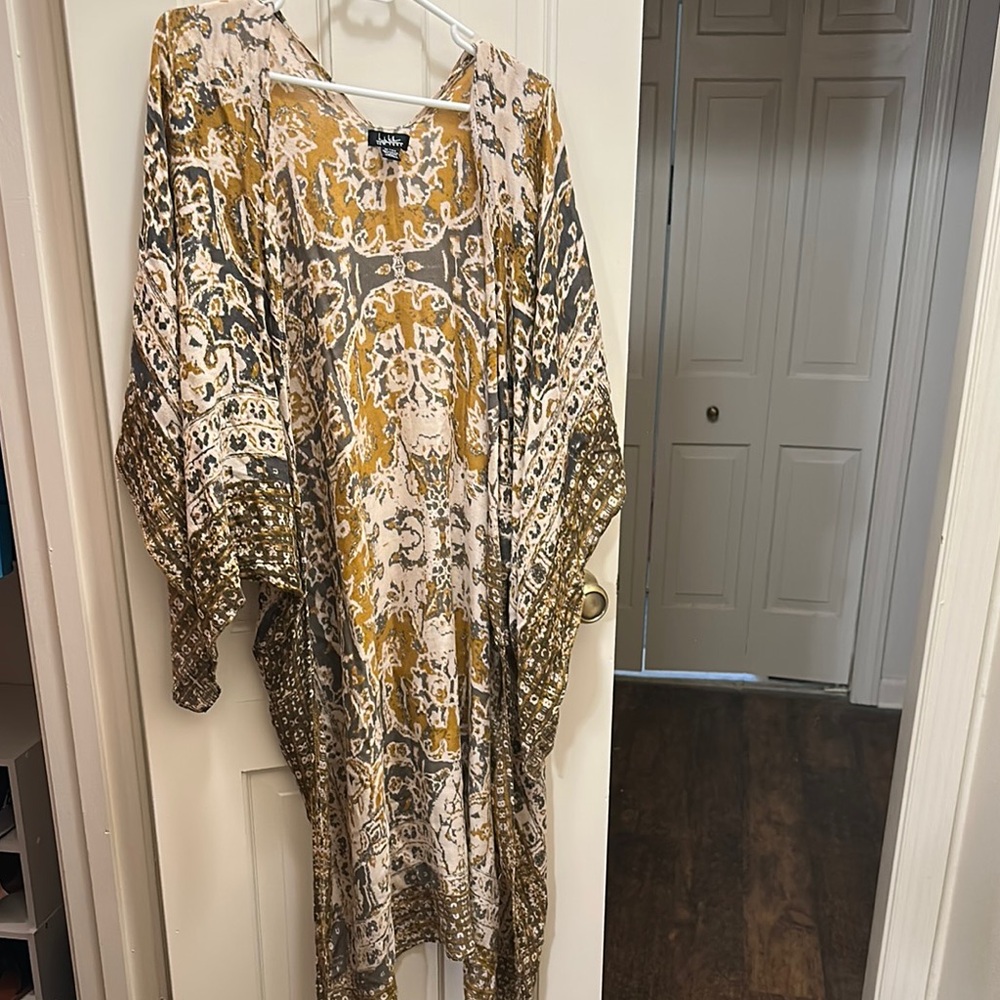 Nicole by Nicole Miller Multicolor Kimono Top